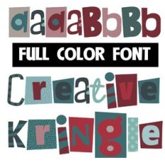 Creative Kringle Color Font