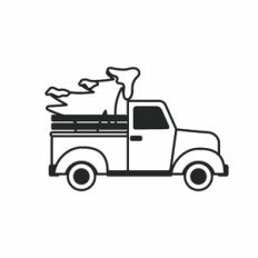 Christmas truck