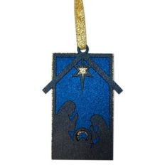 Nativity Scene Gift Tag Ornament