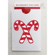 candy cane gift card sleeve