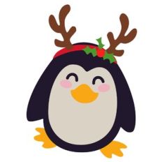 Penguin with Antlers