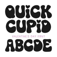 BFC Quick Cupid Retro Valentine's Day Font