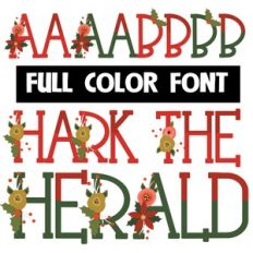 Hark the Herald Color Font
