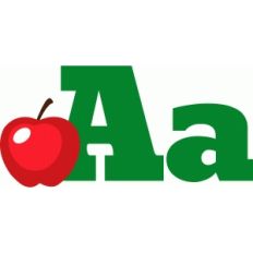 a is for apple