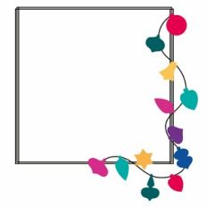 Christmas Decorations Square Frame