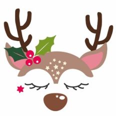 Cute Reindeer Face