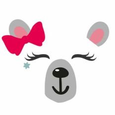 Cute Polar Bear Face