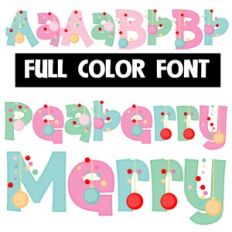 Peaberry Merry Color Font