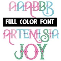 Artemisia Joy Color Font