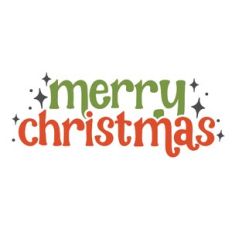 Merry Christmas Retro