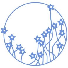 Tangled Stars Wreath Frame