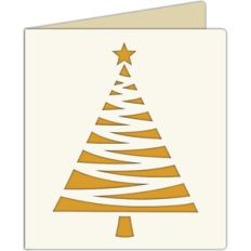 christmas tree card