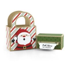 Money Roll Gift Bag Christmas Santa Clause