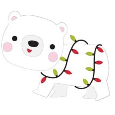 Christmas Polar Bear