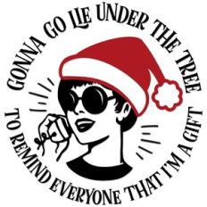 Gonna Lie under the tree and remind everyone I'm a gift