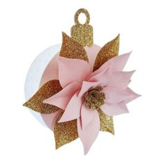 Simple poinsettia box
