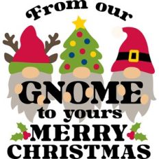 Gnome Merry Christmas