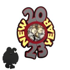 2023 Dome Candy Holder Card Pull Tab