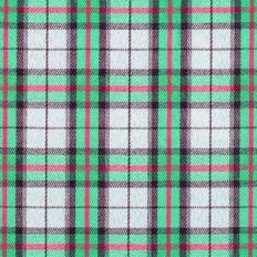 Christmas Pajamas Plaid Fabric Pattern
