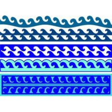 wave borders