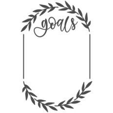 Goals Leaf Frame