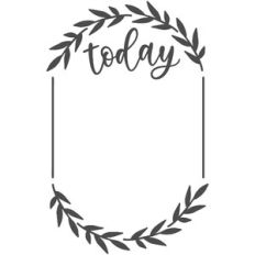Today Leaf Frame