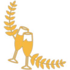 toasting new year corner