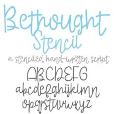ZP Bethought Stencil