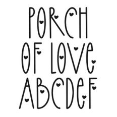 BFC Porch of Love Valentine's Day Font
