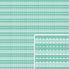 Blue Scallops Pattern