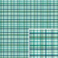 Frosty Blue Plaid Pattern