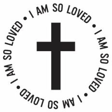 I Am So Loved Cross Word Circle