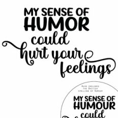 My Sense Of Humor Could Hurt Your Feelings