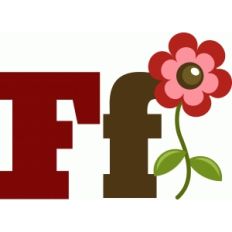 f is for flower