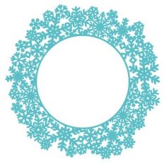 snowflake frame