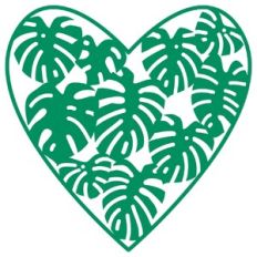 Monstera Houseplant Heart