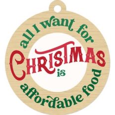 All I want for Christmas is Affordable Food