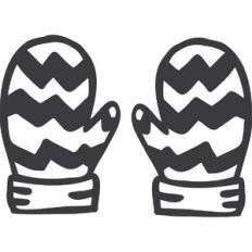 Zig Zag Mittens
