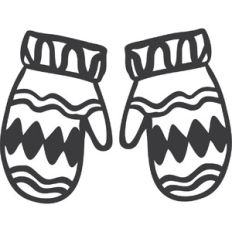 Diamond Mittens