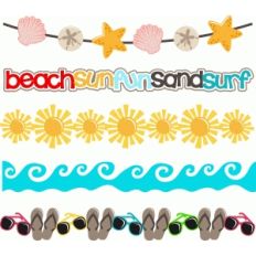 beach borders