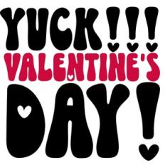 Yuck Valentine's Day Retro
