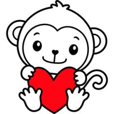 Monkey With Heart