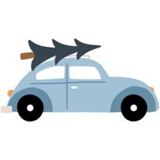 Tree On Car
