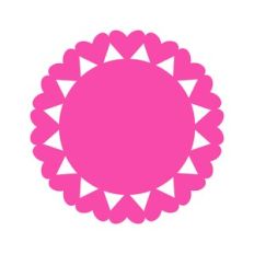 Heart Doily