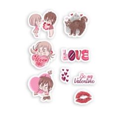 Cute Valentine Stickers