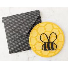 honeycomb bee card and envelope
