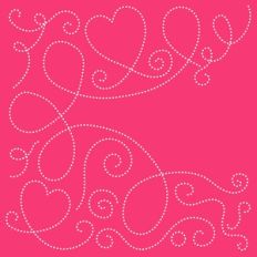 love stitching background