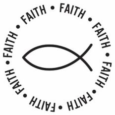 Faith Fish Word Circle