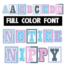 Notice Nippy Color Font