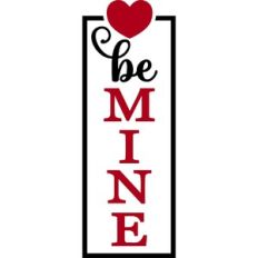 Be Mine Valentine Candle Wrap